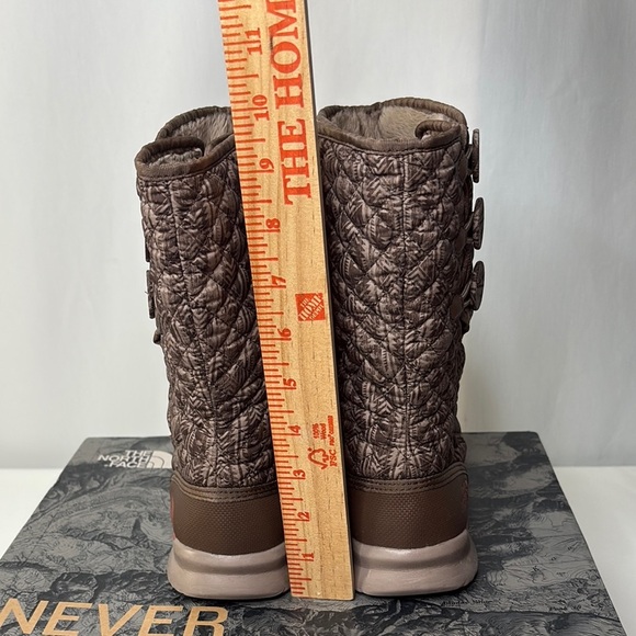 The North Face Brown Quilted Winter Boots - Picture 7 of 15